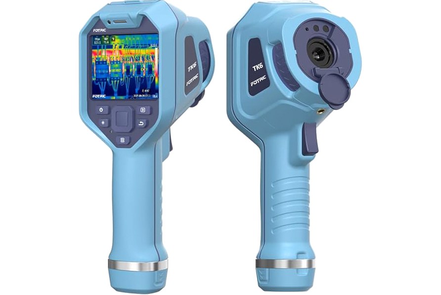 Teslong Thermal Camera with Visual Camera TTM260, Super Resolution 512 x 384, 25 HZ Infrared Imager, -4°F~1022°F Range Thermal Imager, 256 x 192 IR Resolution Thermal Camera, 3.2" LCD Screen product image