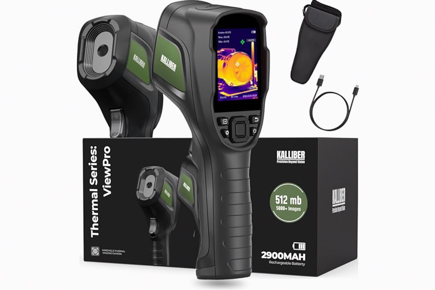 FOXWELL RT100 Thermal Camera for Android Smartphone, 512x384 TISR Resolution Thermal Imaging Camera, Thermal Imager for Home/Automotive Leak Inspection, Temperature Accuracy, 25Hz Reframe Rate product image