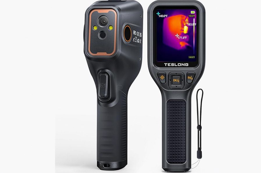 CASEMATIX Thermal Camera Case Compatible with FLIR One Pro and Gen 3 Thermal Imager Topdon Tc002C Fluke TC01B TC01A Thermal Imaging Cameras for IOS and Android, Waterproof Case Also Fits Cables product image