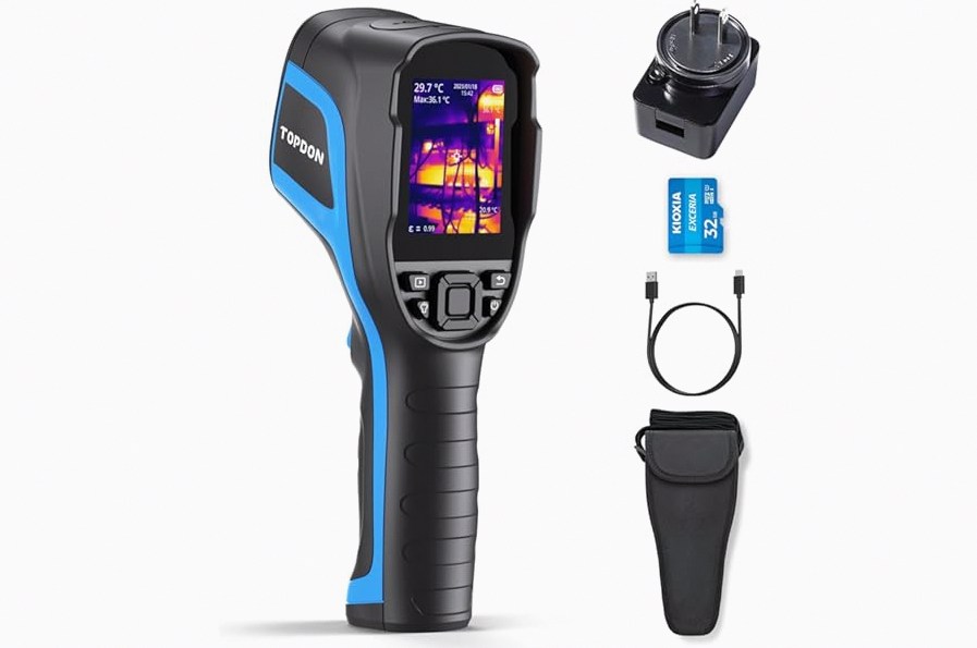 GOYOJO Thermal Imaging Camera for Android/iphone 15/16/17 iOS Series 192x192 IR Resolution– Water Leak Detection HVAC Electrical Plumbing, Automotive Repair, Home Inspection, DIY-USB-C Infrared Imager product image
