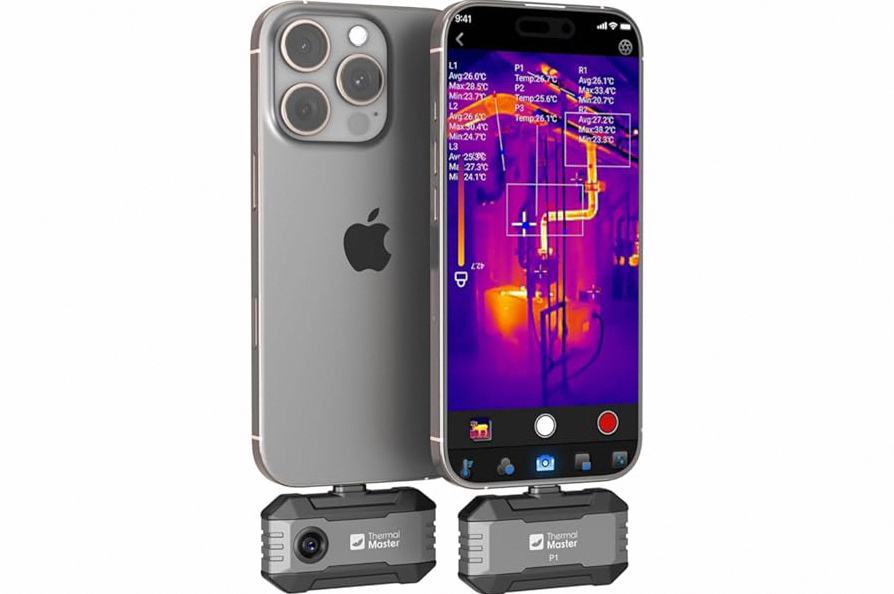 Thermal Master Thermal Camera for USB-C iPhone and Android, P1 Thermal Imaging Camera with 320×240 X³ IR Resolution, -4℉ to 1112℉, 160×120 Infrared Camera (iOS and Android) product image