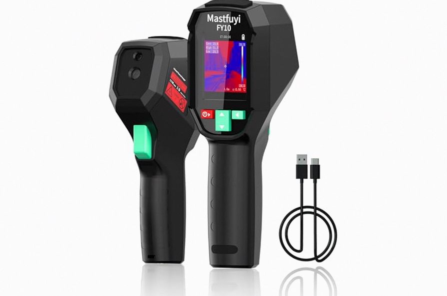Mastfuyi TR10 Thermal Imager, Super Resolution 240×240 Thermal Camera, 25Hz Infrared Camera with Temperature Alarm, -4°F to 1022°F Handheld Infrared Imager, 8-Hour Battery Life Infrared Camera product image