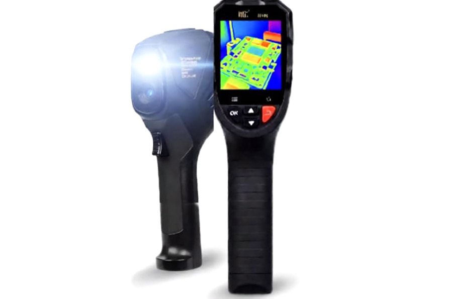 FAINAT Pro Mini Handheld Thermal Camera with LED Light, 240x240 TISR Resolution Infrared Camera, -4°F to 1022°F & 50° Wide View Thermal Gun, 25Hz Lightweight Thermal Imager for Electricians/HVAC/Auto product image