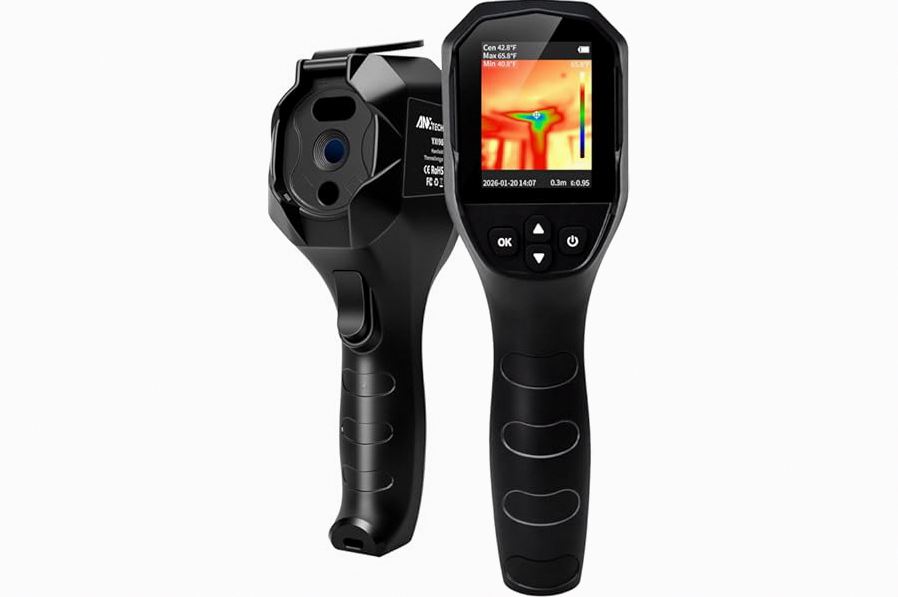 Thermal Camera for Home Inspection, 240×240 TISR Infrared Camera with 14-Hour Battery Life, 25Hz Handheld Thermal Imager for HVAC, Electrical Inspection & Water Leak Detection product image