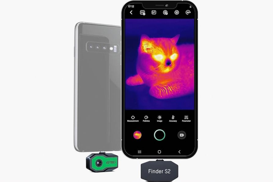Finder S2 Thermal Camera Andriod,512x384 Super Resolution,256x192 IR Resolution Thermal Imaging Camera,Thermal Imager for Andriod Phones and Tablets,Carrying Case,USB-C(not for iPhone15/16) product image