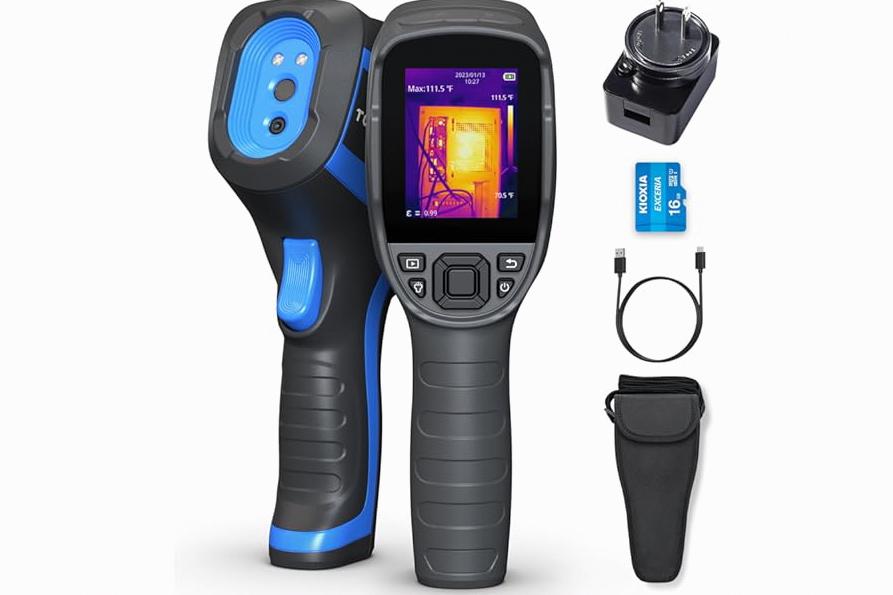 TOPDON TC005 256 x 192 IR High Resolution Dual-Camera Thermal Imaging Camera with 12-Hour Battery Life and 2MP Visual Light Camera, -4°F~1022°F Handheld Infrared Thermal Imager with PC 2D/3D Analysis product image