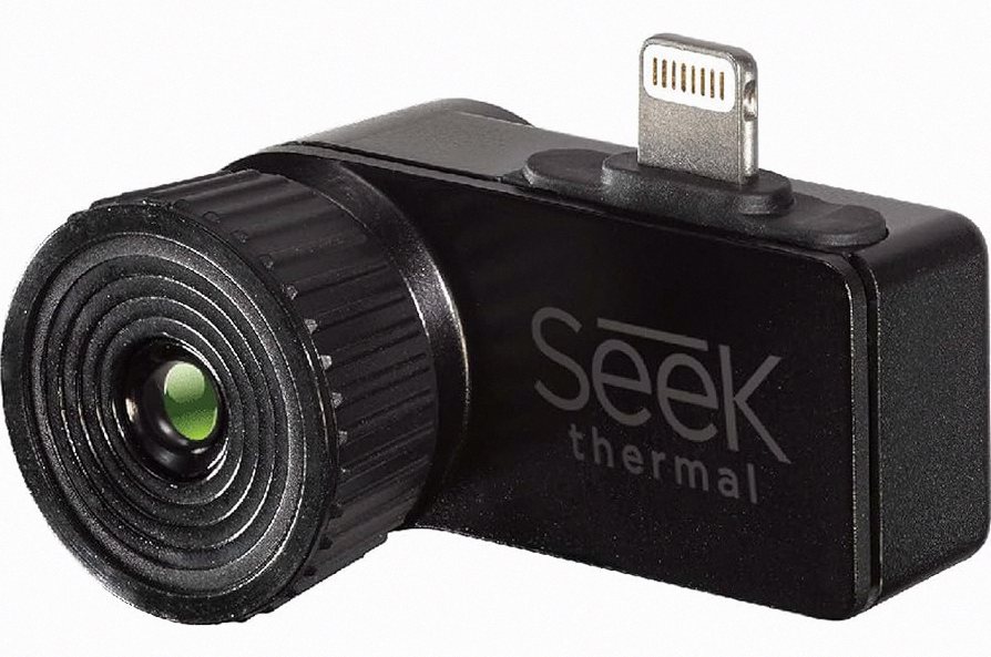 Seek Thermal CompactXR – Outdoor Thermal Imaging Camera for iOS, Black (LT-AAA) product image