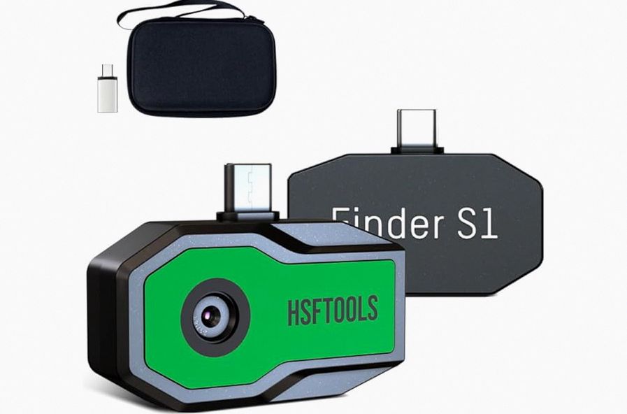 Finder S1 Thermal Camera for Android, 192x192 Super Resolution Thermal Imaging Camera,Thermal Imager for Android Phones and Tablets, 96x96 IR Resolution, Carrying Case,USB-C(not for iPhone) product image