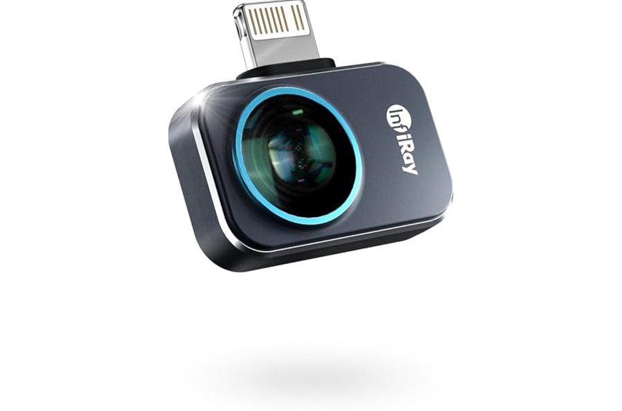 Thermal Camera for iPhone, InfiRay P2 Pro Thermal Imager with 256 x 192 IR High Resolution, Thermal Imaging Camera -4°F~1112°F Temperature Range Infrared IR Camera Thermal Imaging product image