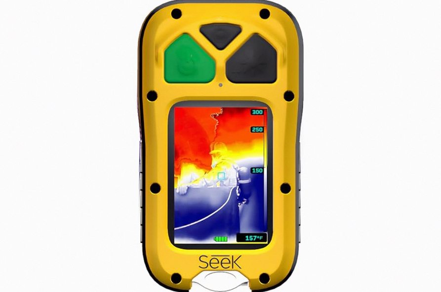 Seek Thermal - FirePRO 200 Thermal Camera, Handheld High Resolution 200x150 Thermal Camera & LED Flashlight, 25Hz Temperature Imaging, Thermal Imager for Firefighters & Emergency Responders product image